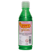 JOVI Liquid Poster Paint 250cc Glitter Medium Green - Al Masam Stationery LLC